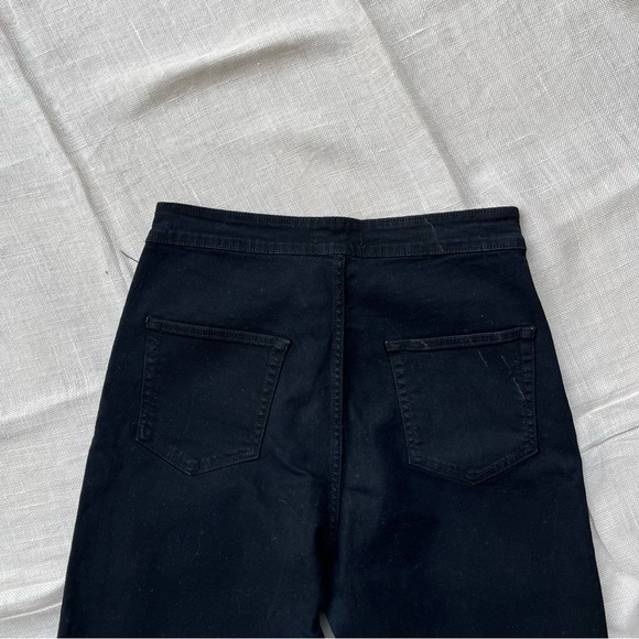 SOLD ❌ Black High Waist Ripped Bootcut Jeans - Picture 9 of 11